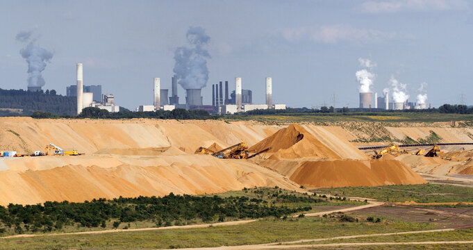 Braunkohle-Tagebau Garzweiler II in Nordrhein-Westfalen.