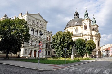 Obraz premium city Kromeriz, Czech republic, Europe
