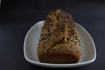 vegan whole wheat banana bread