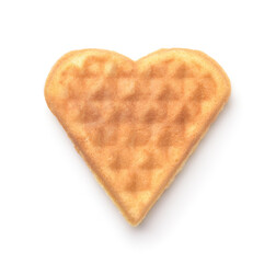 Heart shaped waffle