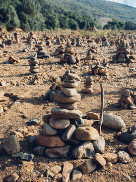 Land art in Sardinia