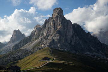 passo giau, dolomiten, italien