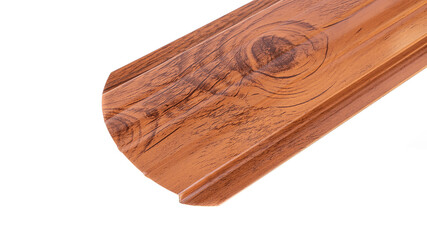 Blockhouse rails for fence colored colorful metal profile elements isolated