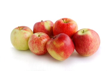 Fototapeta na wymiar verybtasty,red and yellow fresh apples