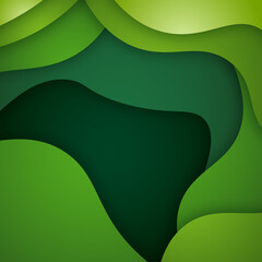Fototapeta premium Colorful liquid and geometric background with fluid gradient shapes