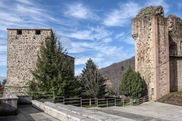 Castillo de los Condes de Nieva, Valverde de la Vera, Cáceres, Extremadura, España