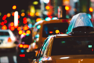 New York City at night