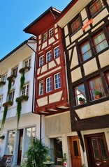 Naklejka premium Fachwerkhaus, Wil, Ostschweiz