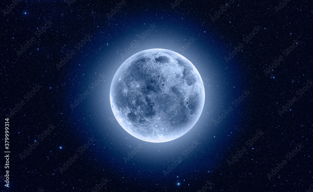 Poster full blue moon 