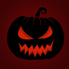 Black icon of Pumpkin
