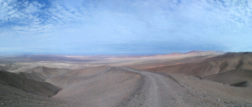 Road through the desert