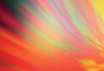 Light Orange vector abstract bright texture.