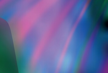 Light Pink, Green vector blurred bright texture.