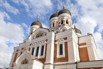 Fototapeta premium The orthodox Alexander Nevsky Cathedral, Tallinn