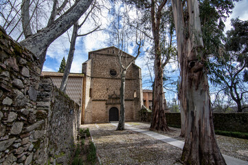 Fototapeta na wymiar Monasterio de San Jerónimo de Yuste, Cuacos de Yuste, Cáceres, Extremadura, España.