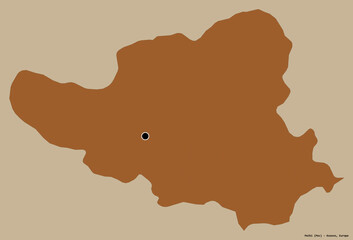 Pecki, district of Kosovo, on solid. Pattern