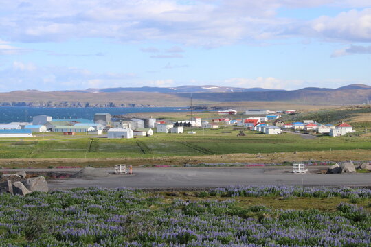 Raufarhofn, a small fishing village in the very North of Iceland