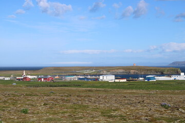 Raufarhofn, a small fishing village in the very North of Iceland