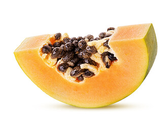 Sweet papaya slice