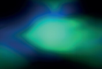 Dark Blue, Green vector abstract bright pattern.