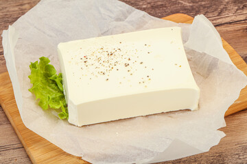 Greek cheese feta, still-life