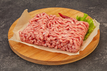 Minced meat - pork and beef