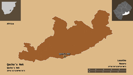 Qacha's Nek, district of Lesotho,. Previews. Pattern