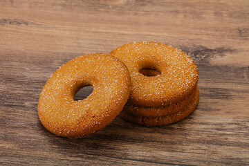 Sweet and crispy ginger cookies