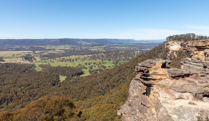 Hassans Walls in the Central Tablelands in regional Australia