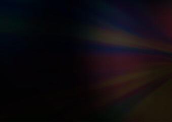 Dark Black vector blurred and colored template. Creative illustration in halftone style with gradient. A completely new design for your business.