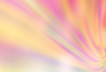 Light Orange vector blurred pattern.