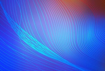 Light Blue, Red vector blurred background.