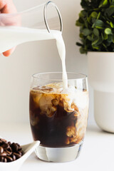 Iced Cold Brew Coffee Swirl