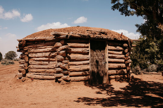 Traditional Navajo Hogan Home