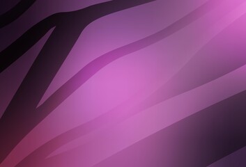 Light Purple, Pink vector blurred pattern.