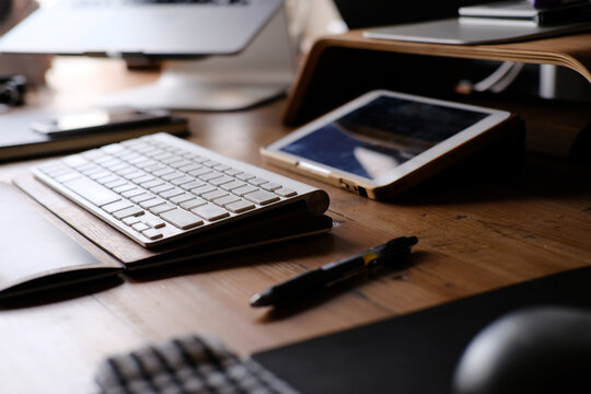 Computer work station.