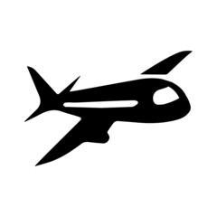 airplane - Vector icon
