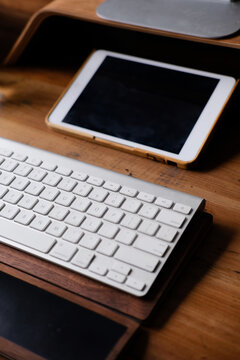 Computer work station.