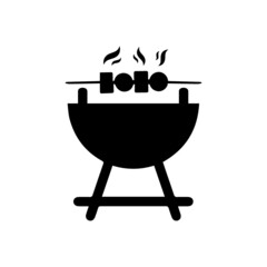 Barbecue icons set. set of 9 barbecue filled icons such as sausage, meat leg, kebab, beef, meat, barbeque