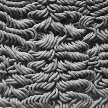 Close up of ramen noodles