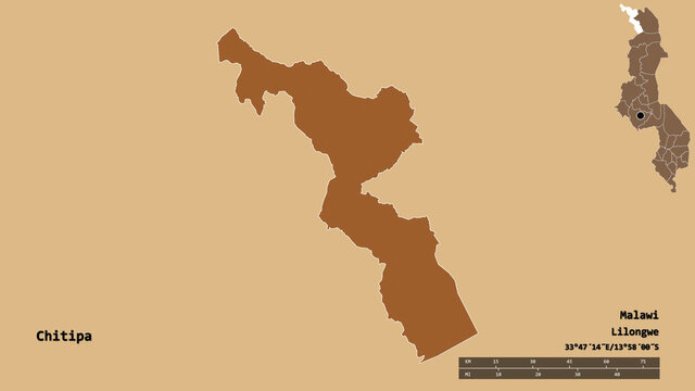 Chitipa, district of Malawi, zoomed. Pattern