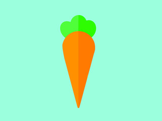 carrot background, vector