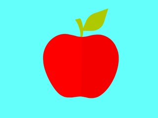 apple background, illustration 