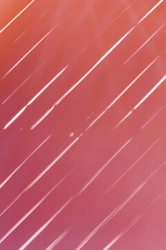 Blinds Shade on Pink Wall
