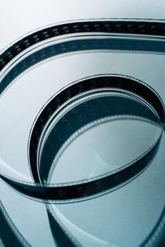 Close up of a 35mm film