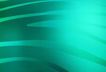 Light Green vector pattern with lines.