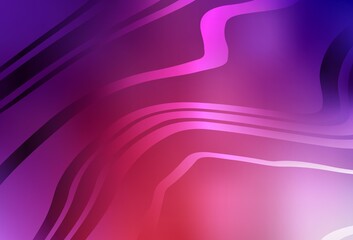 Light Pink, Red vector pattern with lines.