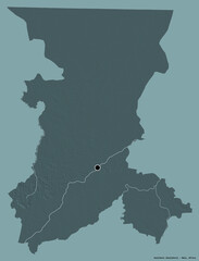 Koulikoro, region of Mali, on solid. Administrative