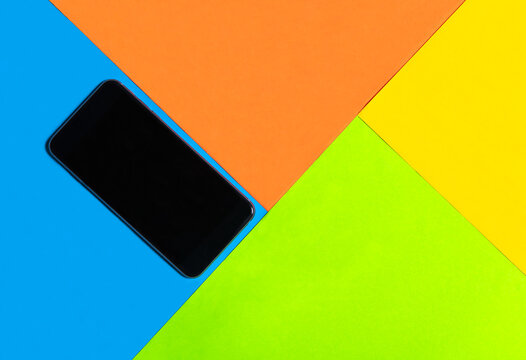 Colorful desk