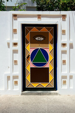 Colorful door